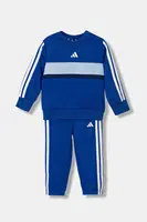 Kojenecká tepláková souprava adidas modrá barva, JW4982