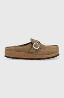Semišové pantofle Birkenstock Buckley