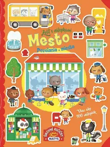 Zošit s nálepkami: Mesto - povolania a miesta