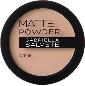GABRIELLA SALVETE Matující pudr SPF15 - 02, 8 g