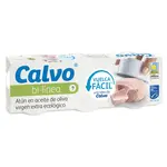 CALVO Tuňák v BIO extra panenském olivovém oleji 3 x 65 g