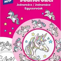 Omalovánky antistresové Mandaly Jednorožci 210x276mm/24