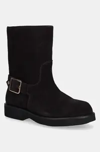 Semišové boty BOSS Eleri