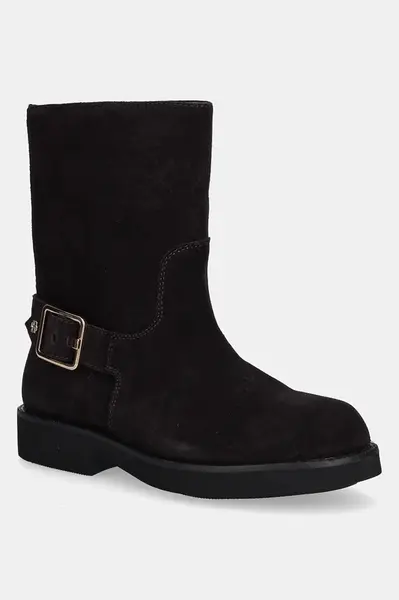 Semišové boty BOSS Eleri