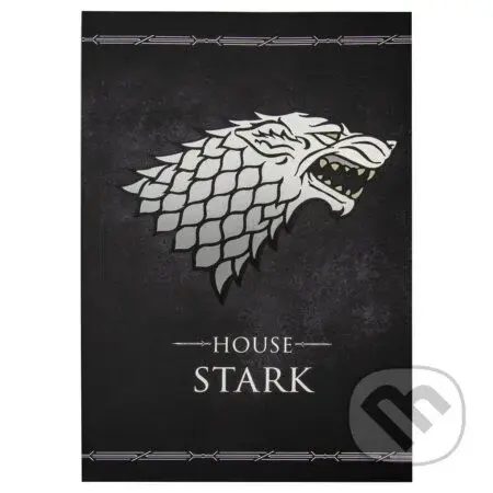Zošit  Game of Thrones - Stark