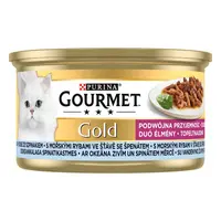 Gourmet Gold Duo zážitek 12 x 85 g králičí maso a játra