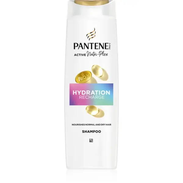 Pantene Pro-V Active Nutri Plex Hydration Recharge vyživující šampon pro obnovu a posílení vlasů 400 ml