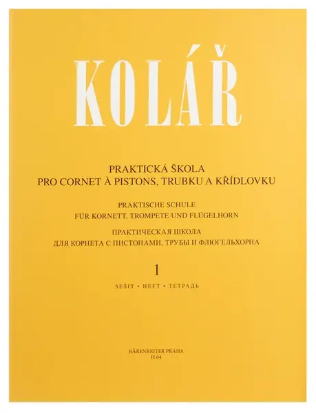 KN Praktická škola pro cornet a pistons, trubku a křídlovku 1