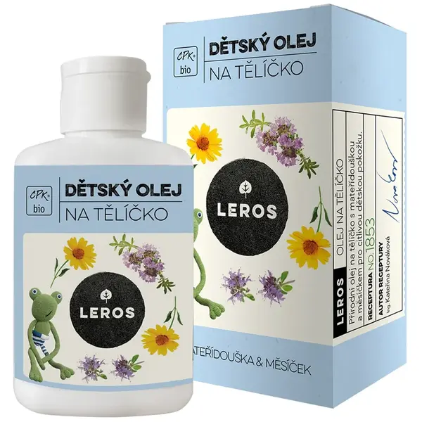 Leros Dětský olej na tělíčko 100ml