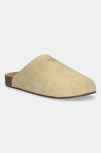 Semišové pantofle adidas Originals Adimule