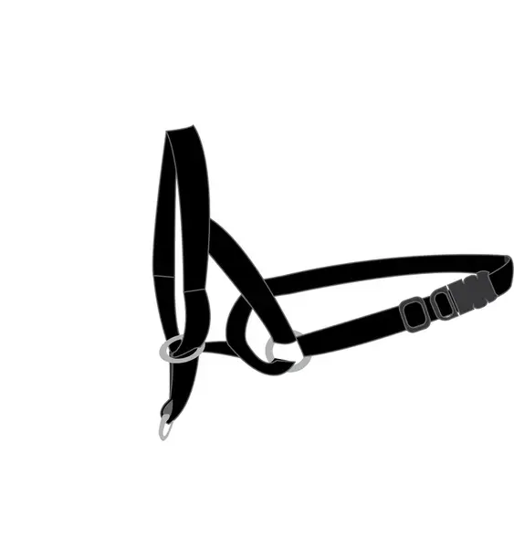 Flamingo Easy Leader popruh - černý XS