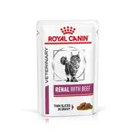 Royal Canin Feline Renal with Beef Wet - kapsičky 85 g