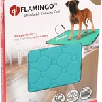 Flamingo plienkové podložky pre psov - zelená XXL
