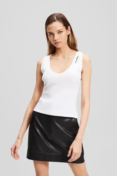 Bavlnený top Karl Lagerfeld