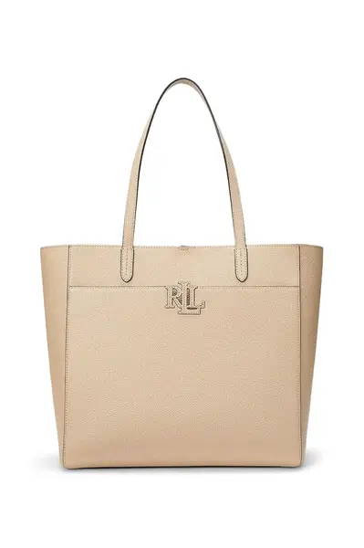 Kožená kabelka Lauren Ralph Lauren