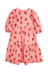 Dievčenské bavlnené šaty Mini Rodini Roses