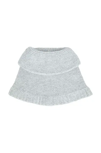 Detský vlnený šál Jamiks EWAN šedá farba, jednofarebná, JZH412