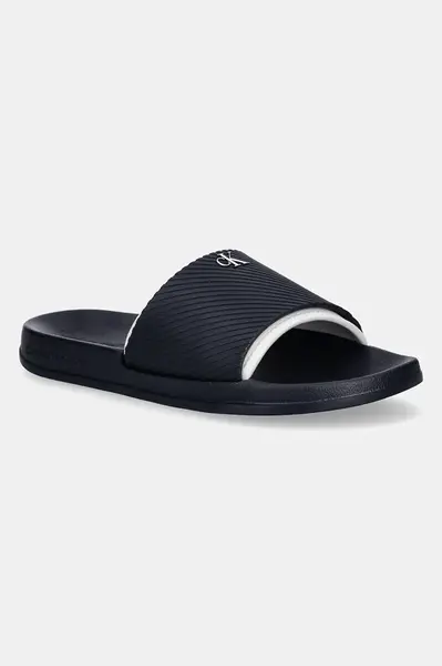 Šľapky Calvin Klein Jeans SLIDE RUBBER NEOPRENE TEXT