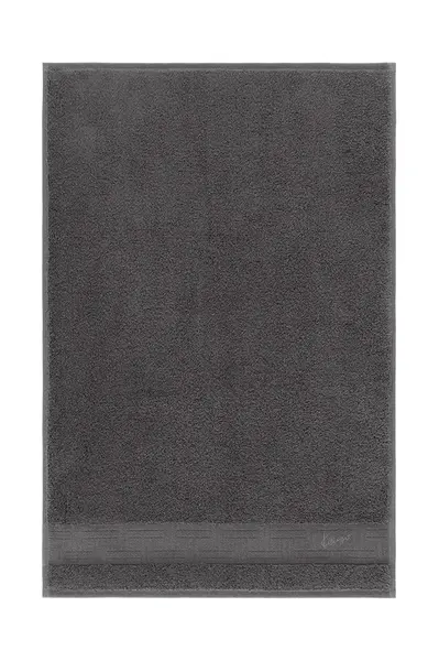 Bavlnený uterák Kenzo K Weave Gris 55 x 100 cm