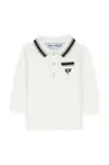 Detské bavlnené tričko s dlhým rukávom Tartine et Chocolat biela farba, jednofarebné, TZ11061