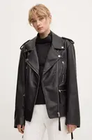 Kožená bunda Remain Biker Leather Jacket