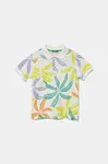 Detská bavlnená polokošeľa United Colors of Benetton