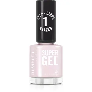 Rimmel Super Gel gelový lak na nehty bez užití UV/LED lampy odstín 105 Pink Glazed 12 ml