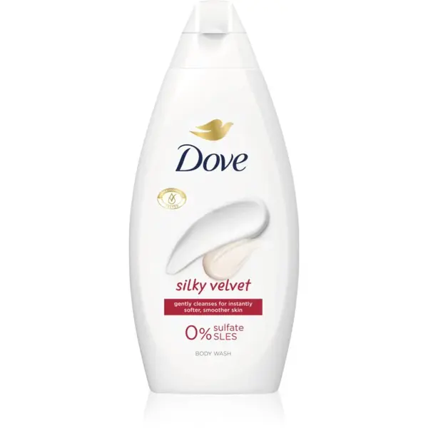 Dove Silky Velvet vyživující sprchový gel 450 ml