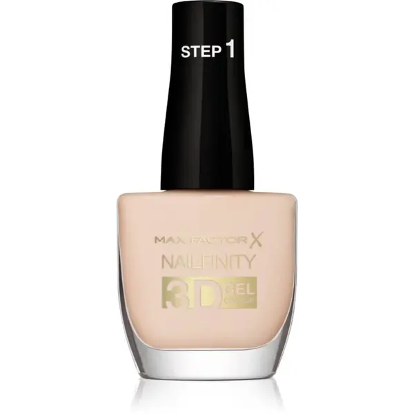 Max Factor Nailfinity Gel Colour gelový lak na nehty bez užití UV/LED lampy odstín 207 For Real 12 ml