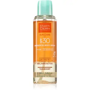MartiDerm Sun Care Bronze D Body Spray tělový sprej urychlující opalování SPF 30 155 ml