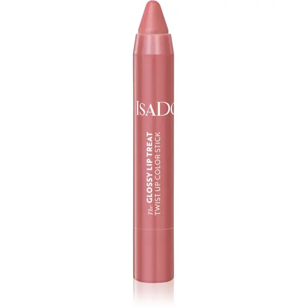 IsaDora The Glossy Lip Treat Twist Up Color hydratační rtěnka odstín 03 Beige Rose 3.3 g