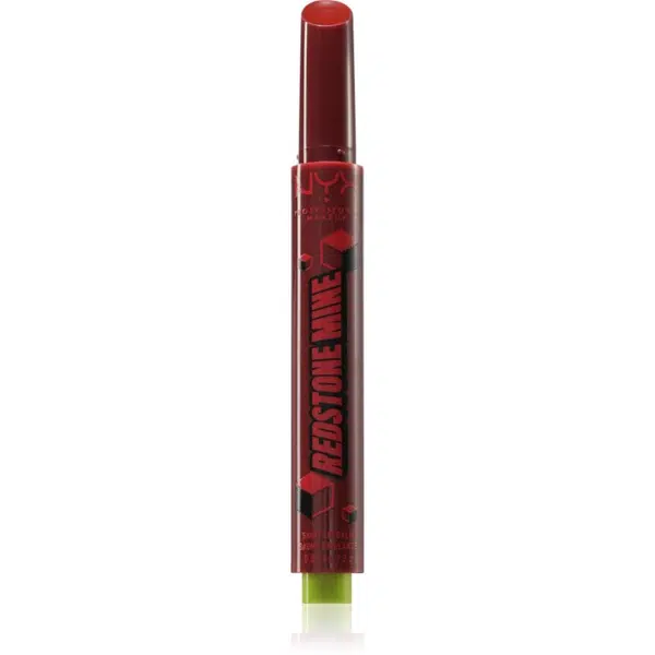 NYX Professional Makeup A Minecraft Movie balzám na rty odstín Redstone Mine 2 g