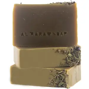 Almara Soap Hair Care Clean Hair tuhý šampon pro citlivou vlasovou pokožku 90 g