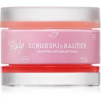 Rude Cosmetics Scrubski & Balmer balzám a peeling na rty odstín Grapefruit 7.5 g