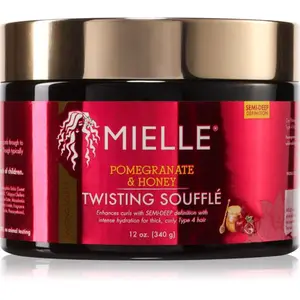 Mielle Pomegranate & Honey Twisting Soufflé krém na vlasy pro vlnité a kudrnaté vlasy 340 g