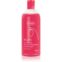 Ziaja Fruity Cranberry & Wild Strawberry hydratační sprchový gel 500 ml