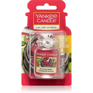 Yankee Candle Red Raspberry vůně do auta závěsná 1 ks