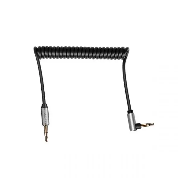 Kabel Jack 3,5mm konektor/Jack 3,5mm konektor 1m KRUGER & MATZ KM1242 Basic spirálový