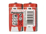 Baterie C (R14) Zn-Cl PANASONIC Red 2ks / shrink