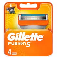 GILLETTE Fusion5 Náhradní hlavice pro muže 4 ks