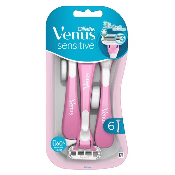 GILLETTE Venus3 Sensitive Pohotová holítka 6 kusů
