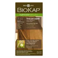 BIOKAP Barva na vlasy 7.33 Blond zlatá pšenice 140 ml