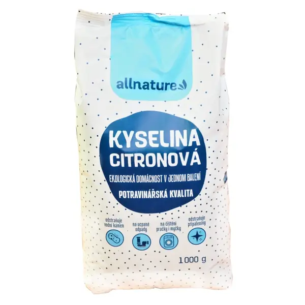 ALLNATURE Kyselina citronová 1000 g