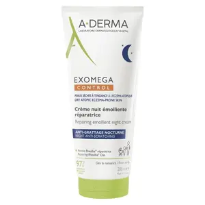 A-DERMA Exomega Control Emolienční noční krém 200 ml