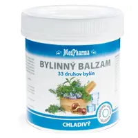 MEDPHARMA Bylinný balzám 33 druhů bylin, chladivý 250 ml