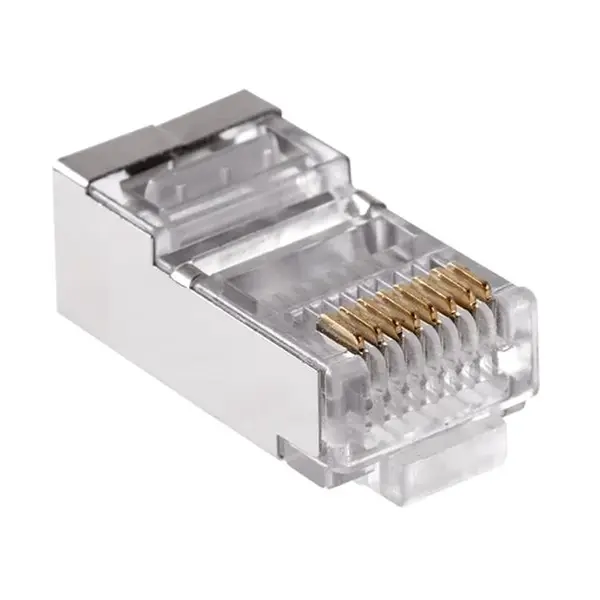 Konektor RJ45 8p-8c (drát) průchozí CAT.5E TEL0073