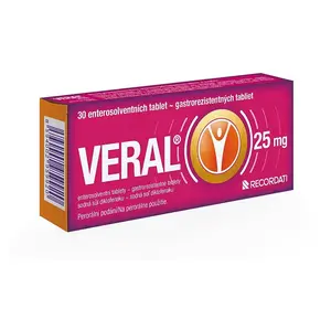 VERAL 25 mg 30 tablet