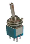 Přepínač páčkový     2pol./6pin  ON-ON mini