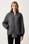 Armani Exchange  bomber dámská s příměsí vlny