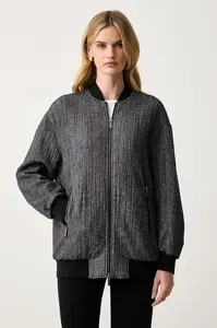 Armani Exchange  bomber dámská s příměsí vlny